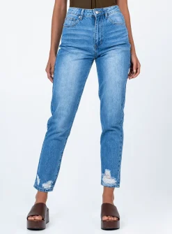 Princess Polly Abarca Straight Legjeans   Denim Online