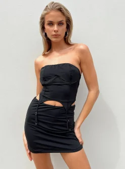 Princess Polly Abbie Set  Black Hot