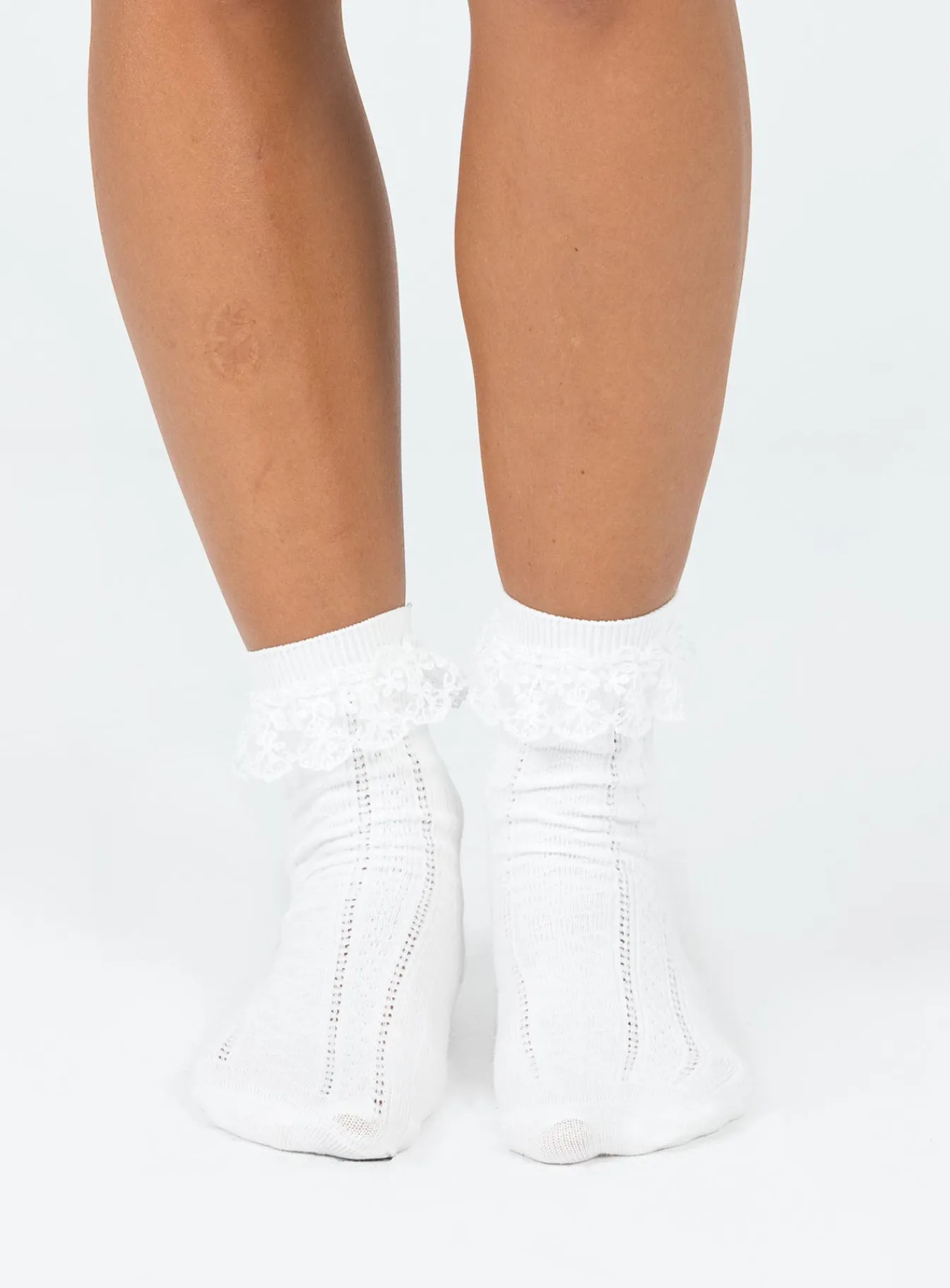 Princess Polly Ackie Socks White Fashion