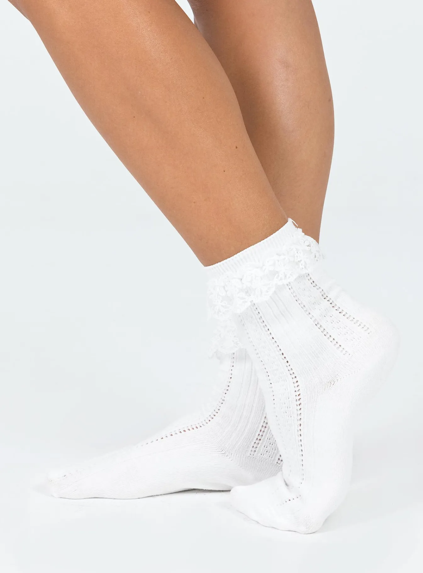 Princess Polly Ackie Socks White Fashion