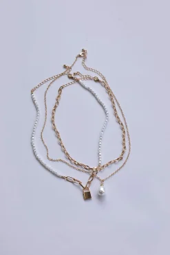 Princess Polly Adina Necklace  Gold Fashion