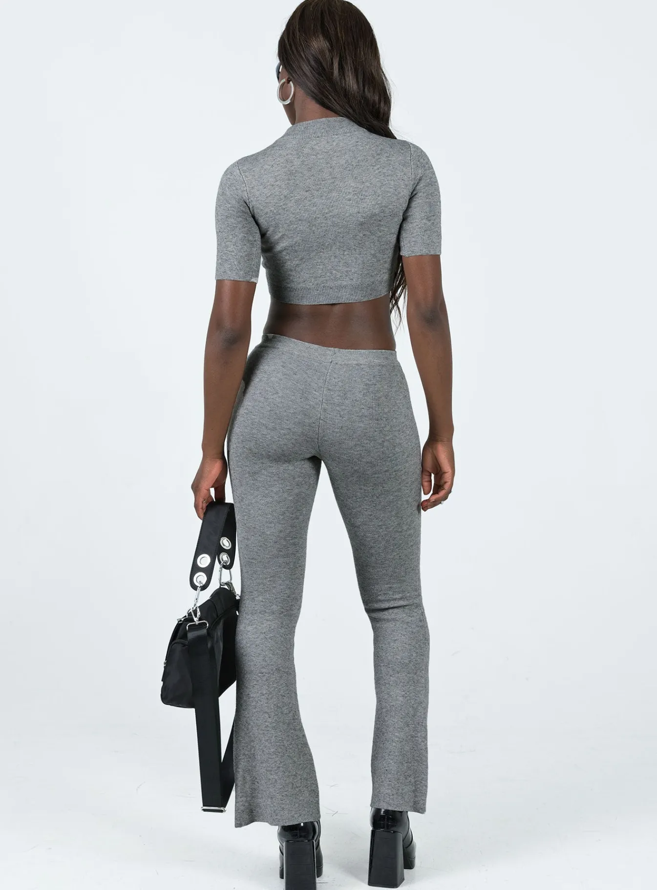 Princess Polly Adora Set Grey Flash Sale