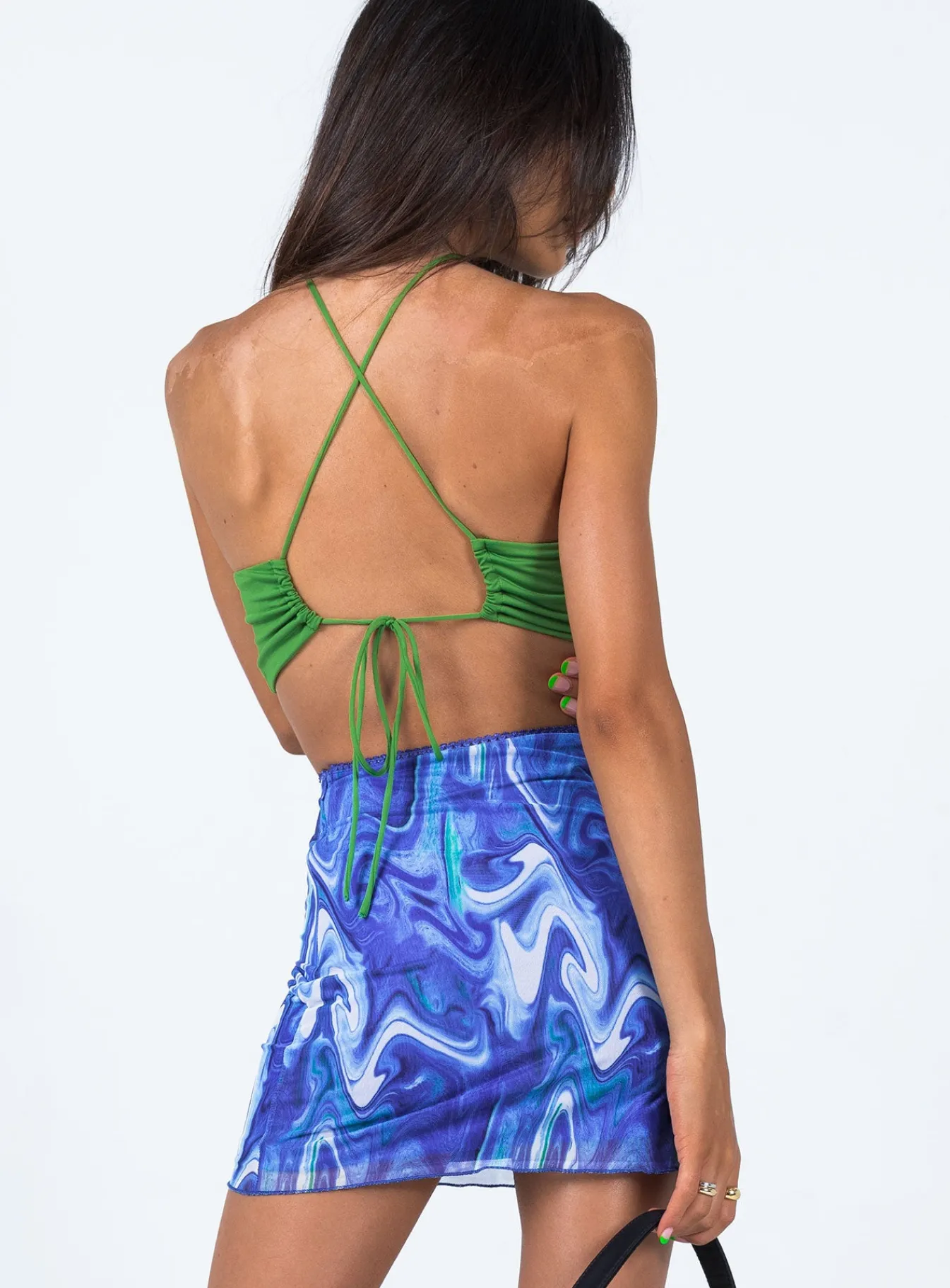 Princess Polly Adyn Mini Skirt Blue Fashion