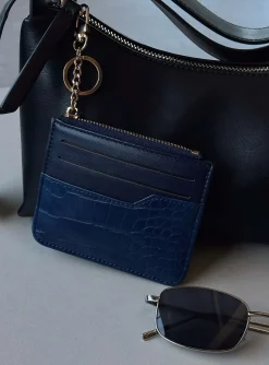 Princess Polly Afia Wallet  Blue Clearance