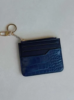 Princess Polly Afia Wallet  Blue Clearance