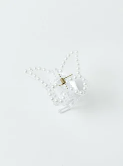 Princess Polly Aggie Hair Clip Pearl   Multi Cheap
