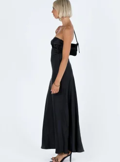 Princess Polly Ahna Maxi Dress  Black Best Sale