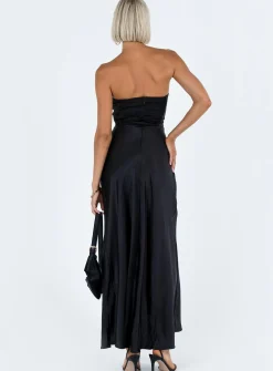 Princess Polly Ahna Maxi Dress  Black Best Sale