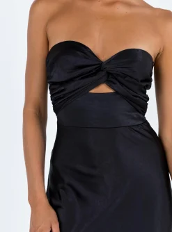 Princess Polly Ahna Maxi Dress  Black Best Sale