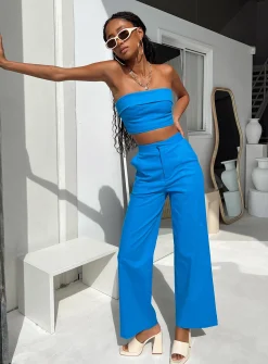 Princess Polly Aiden Set  Blue Best Sale