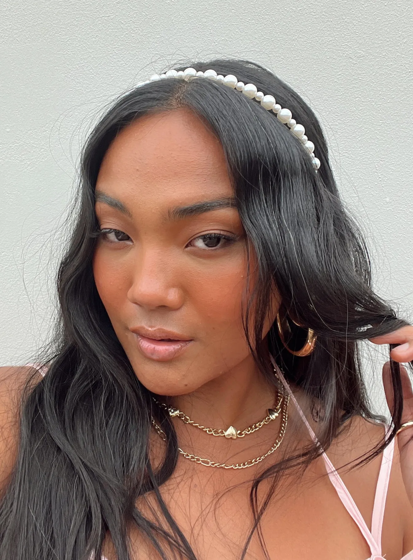 Princess Polly Aiyla Pearl Headband White Cheap