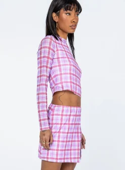 Princess Polly Alana Long Sleeve Set/ Purple Pink Best Sale