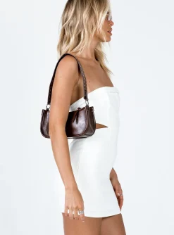 Princess Polly Alaska Strapless Mini Dress  White Cheap