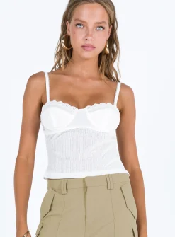 Princess Polly Albyn Top White Sale