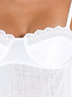 Princess Polly Albyn Top White Sale