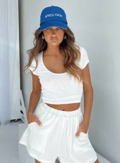 Princess Polly Alderney Top  Ivory Cheap