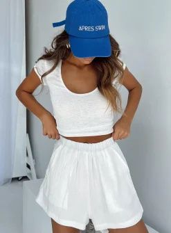 Princess Polly Alderney Top  Ivory Cheap
