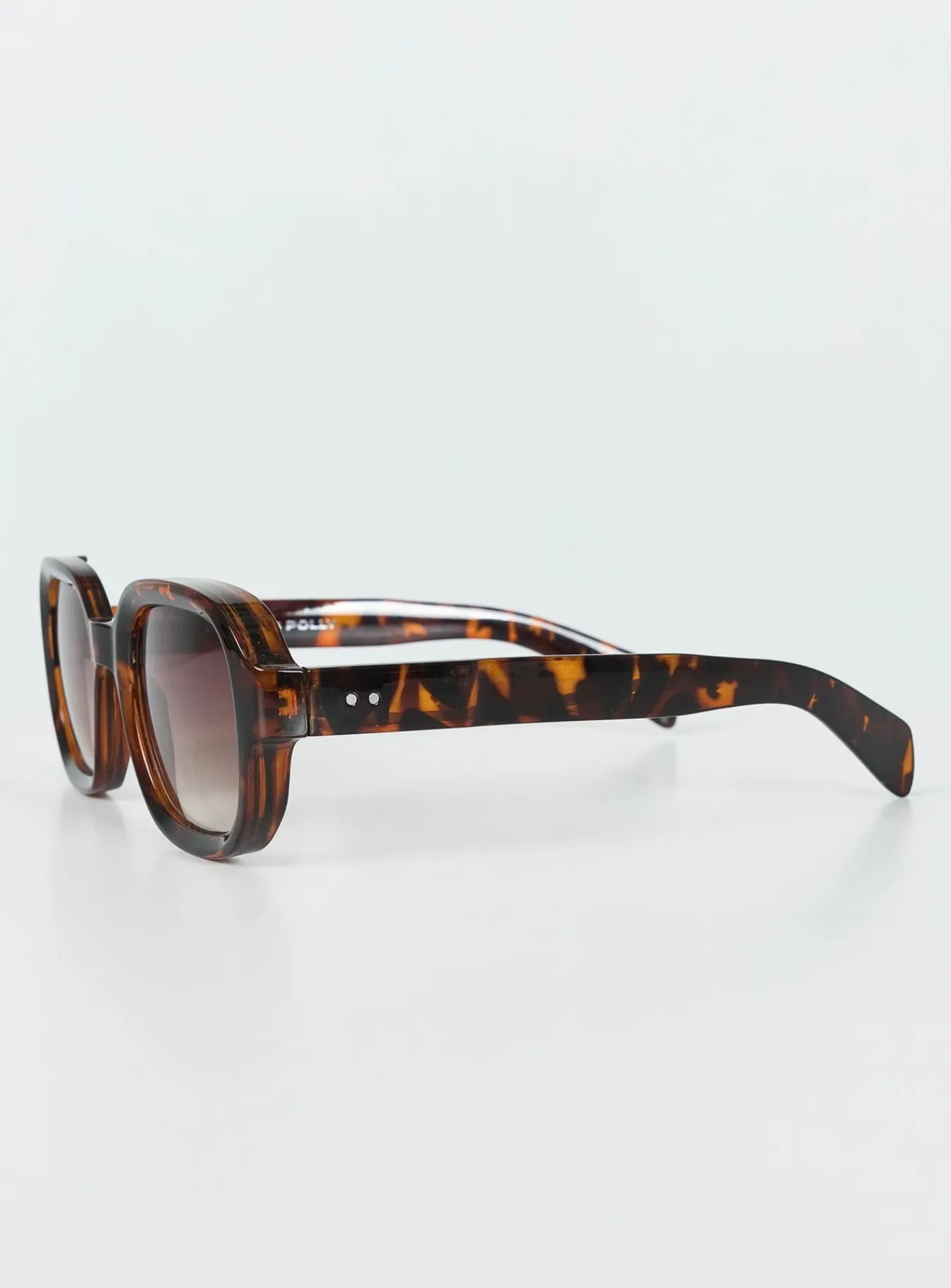 Princess Polly Aldine Sunglasses Tort Hot