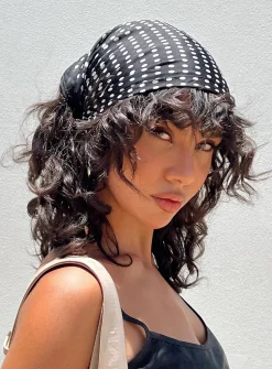 Princess Polly Aleigha Head Scarf  Black Best Sale