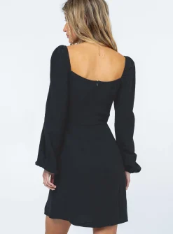 Princess Polly Alena Mini Dress  Black Outlet