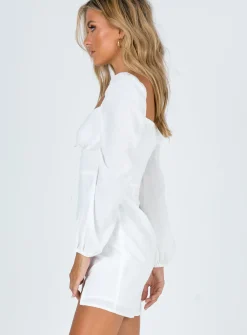 Princess Polly Alena Mini Dress White Store