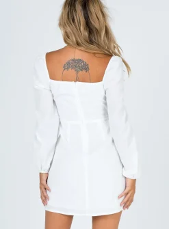 Princess Polly Alena Mini Dress White Store
