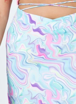 Princess Polly Aliana Midi Skirt  Multi Store
