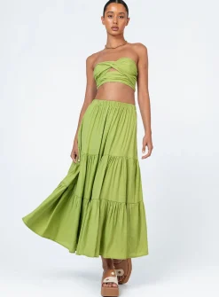 Princess Polly Alissa Set  Green Outlet