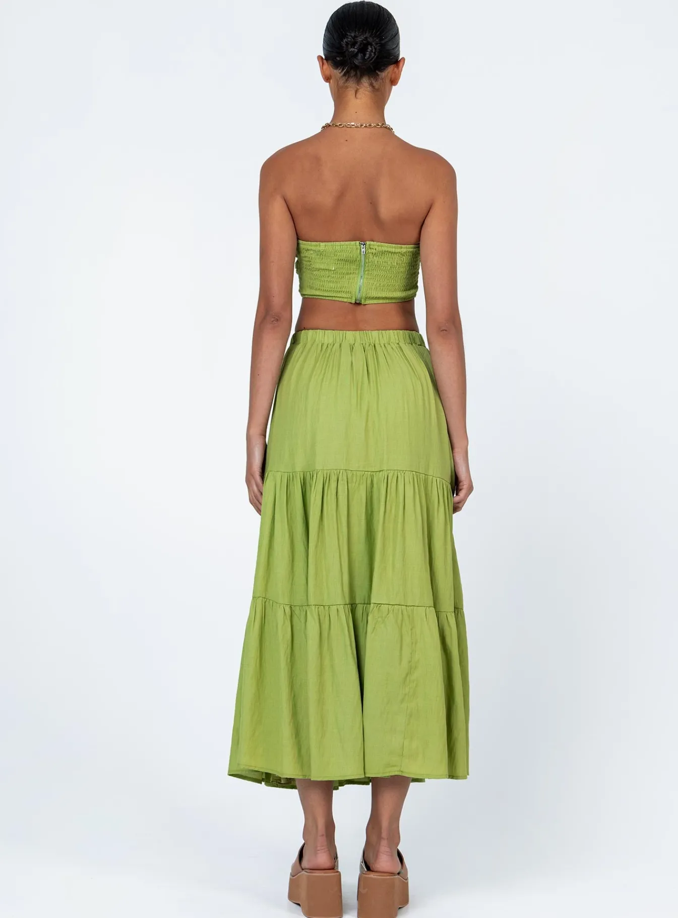 Princess Polly Alissa Set Green Outlet