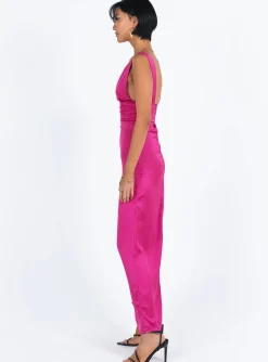 Princess Polly Alita Maxi Dress Pink Best
