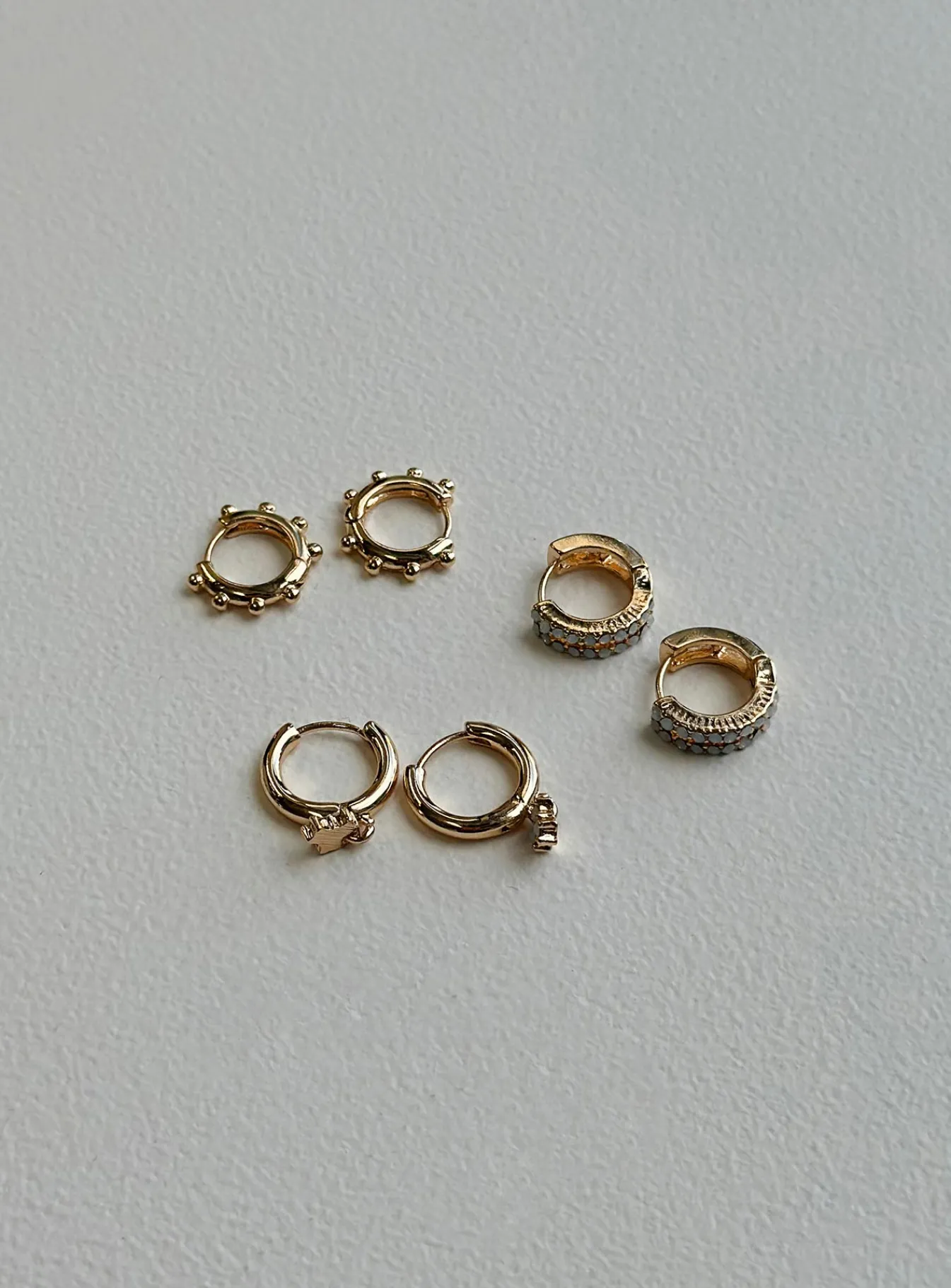 Princess Polly Alizzi Earring Pack Gold Flash Sale