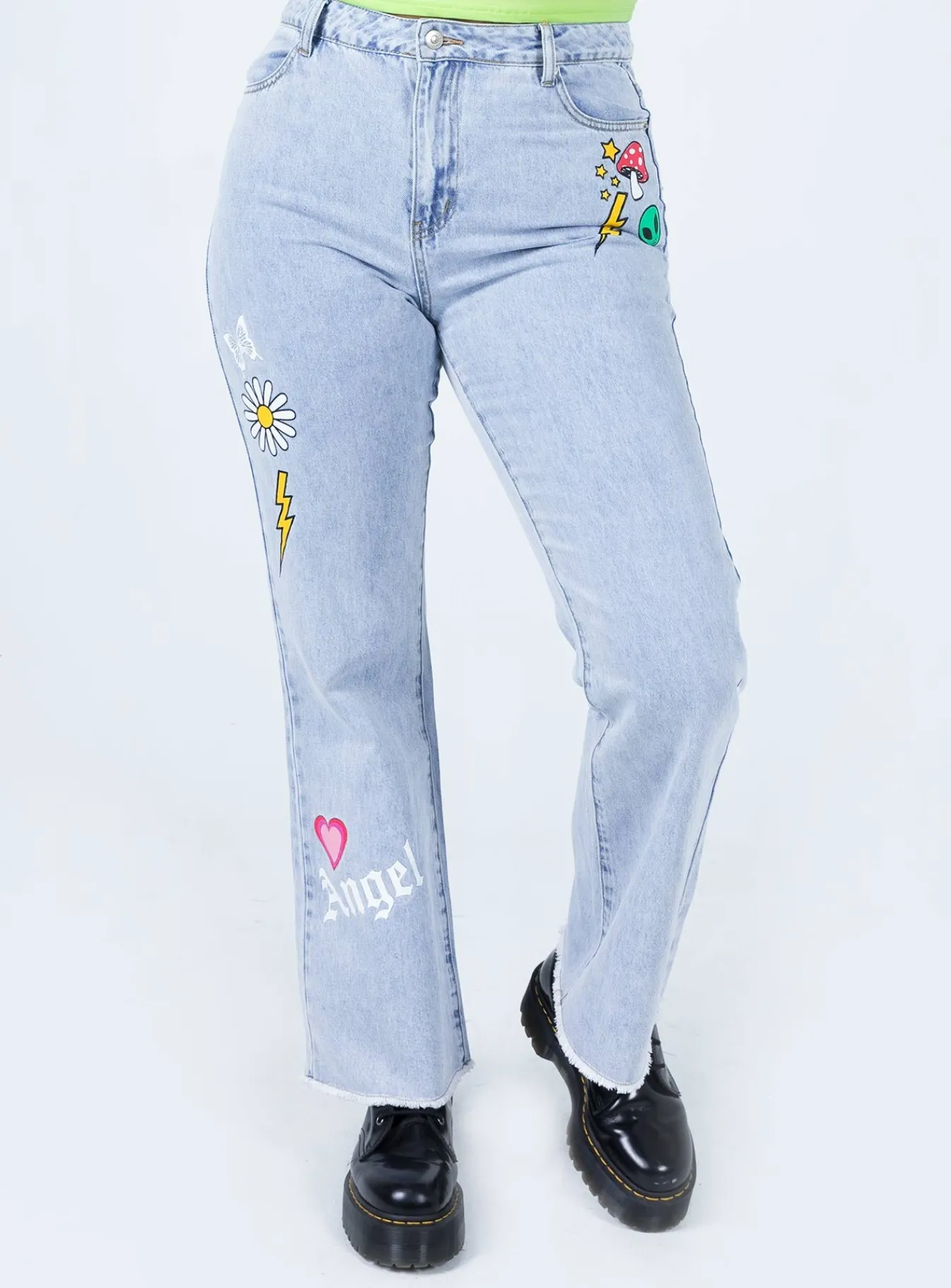 Princess Polly All The Emotionsjeans Denim Cheap