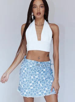 Princess Polly Allenmini Skirt   Denim Online