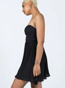 Princess Polly Allie Jay Mini Dress Black Discount
