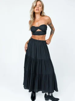 Princess Polly Allie Set  Black Cheap