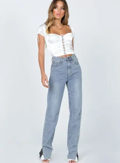 Princess Polly Allyson Top White Cheap