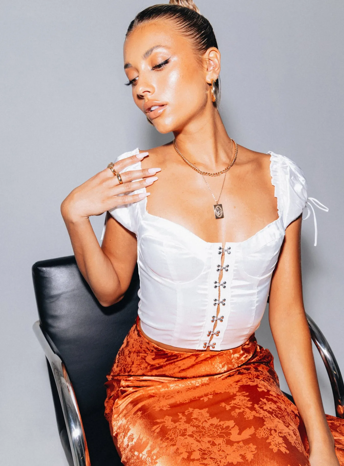 Princess Polly Allyson Top White Cheap