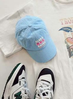 Princess Polly Aloha Hotel Dad Cap  Blue Sale