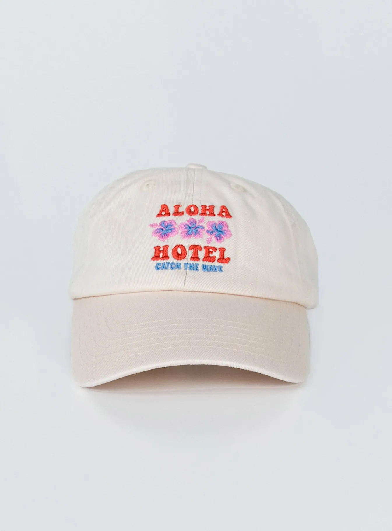 Princess Polly Aloha Hotel Dad Cap Cream Cheap