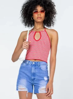 Princess Polly Alvanashorts   Denim Discount