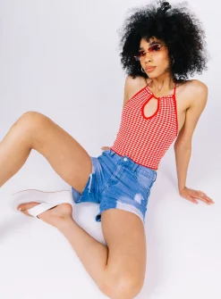Princess Polly Alvanashorts   Denim Discount