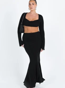 Princess Polly Alviston Set  Black Sale