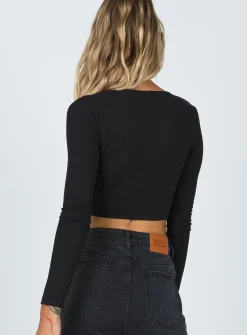 Princess Polly Amala Top Black Online