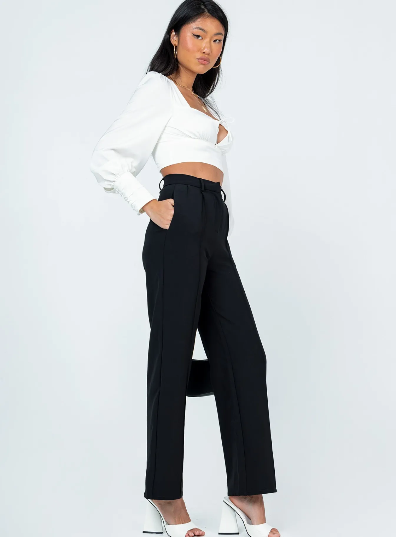 Princess Polly Amare Pants Black Store