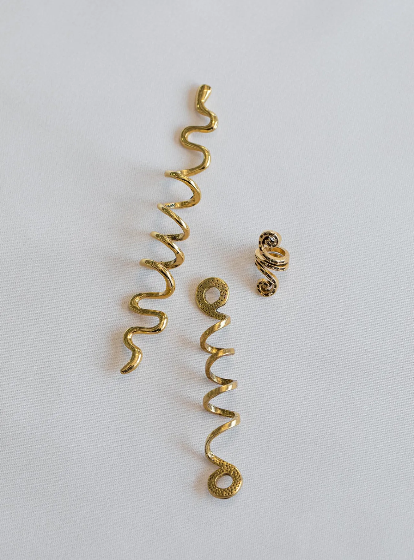 Princess Polly Amber Hair Twister Gold Hot