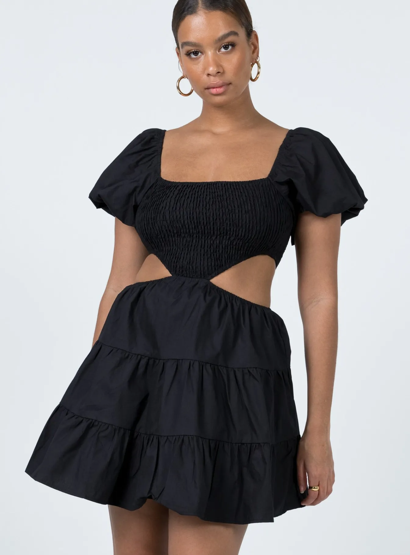 Princess Polly Amber Mini Dress Black Shop