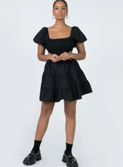 Princess Polly Amber Mini Dress Black Shop