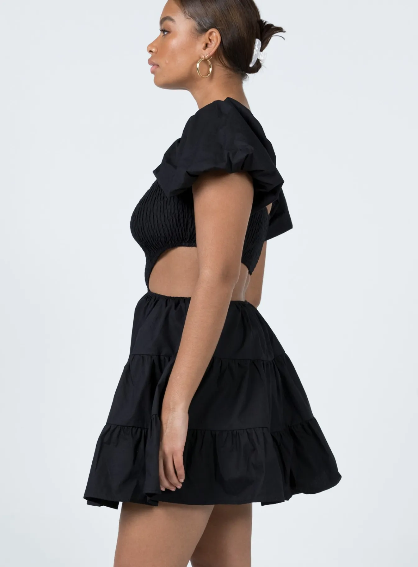 Princess Polly Amber Mini Dress Black Shop
