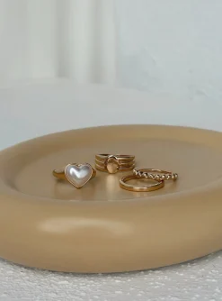 Princess Polly Ambers Ring Pack  Gold Sale
