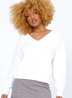 Princess Polly Amelia Sweater  Cream Shop